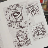 JYK Zines Sketch All Day Sticky Edition